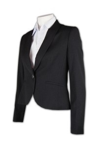 BWS036 occupation uniform tailor made suits short type suits coat fashionable trendy hk company Hong Kong supplier